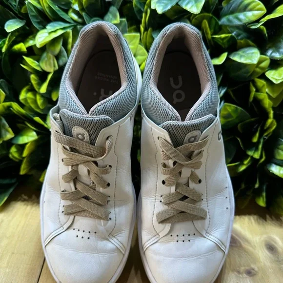 On Running The Roger Advantage White Rose Womens 8 Tennis Shoe Sneaker - Picture 2 of 10